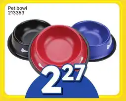 Rossy Pet bowl offer