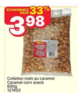 Rossy Caramel corn snack offer