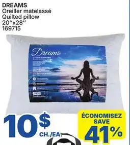 Rossy DREAMS Quilted pillow offer