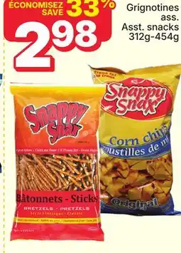 Rossy Asst. snacks offer