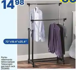 Rossy Telescopic garment rack offer