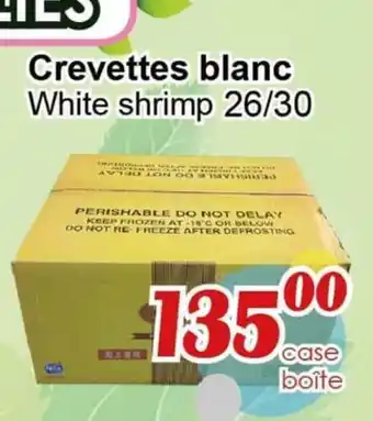 Marche C&T Crevettes blanc 26/30 offer