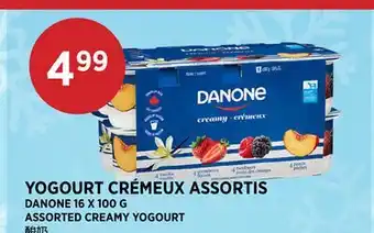 Kim Phat DANONE ASSORTED CREAMY YOGOURT offer