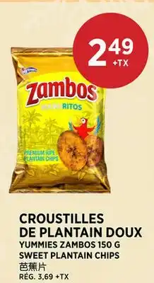 Kim Phat YUMMIES ZAMBOS SWEET PLANTAIN CHIPS offer
