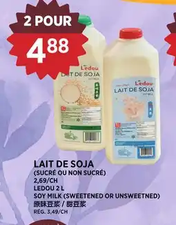 Kim Phat LEDOU SOY MILK (SWEETENED OR UNSWEETNED) offer