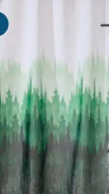 Home Hardware Polyester shower curtains offer