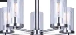 Home Hardware Britton 5 light chandelier fixture offer