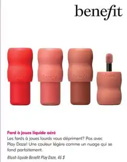 Pharmaprix Benefit Play Daze Liquid Blush offer