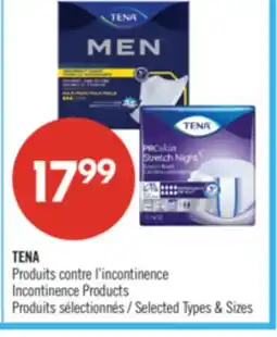 Pharmaprix TENA INCONTINENCE PRODUCTS offer
