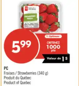 Pharmaprix PC Strawberries offer