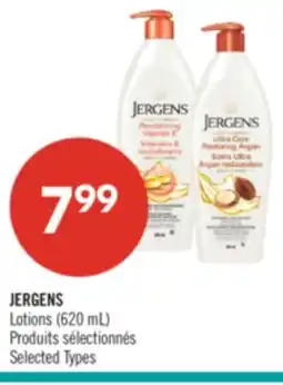 Pharmaprix JERGENS Lotions offer