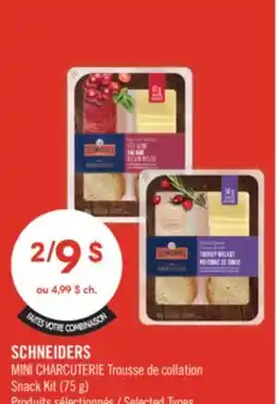 Pharmaprix SCHNEIDERS Snack Kit offer