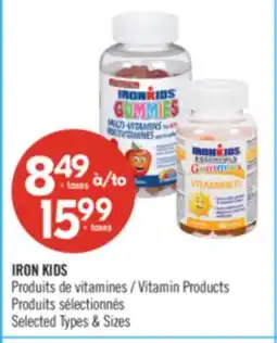 Pharmaprix IRON KIDS Vitamin Products offer