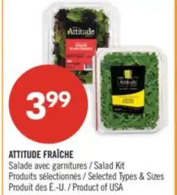 Pharmaprix ATTITUDE FRAICHE Salad Kit offer
