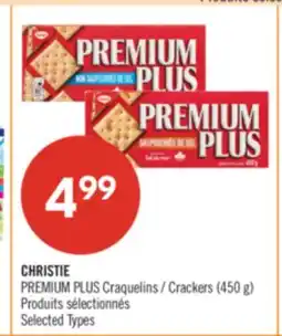 Pharmaprix CHRISTIE PREMIUM PLUS Crackers offer