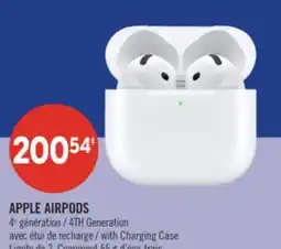 Pharmaprix APPLE AIRPODS 4TH Generation with Charging Case offer