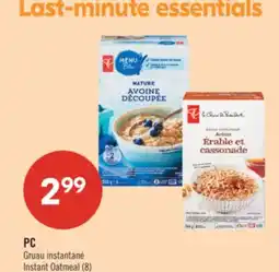Pharmaprix PC Instant Oatmeal offer
