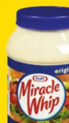 Giant Tiger Kraft Miracle Whip spread offer