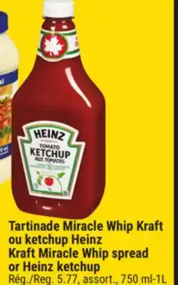 Giant Tiger Heinz ketchup offer