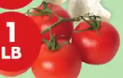 Giant Tiger 1 lb tomatoes on the vine offer