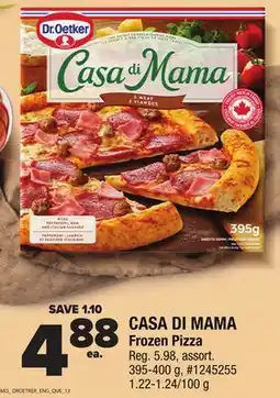 Giant Tiger CASA DI MAMA Frozen Pizza offer
