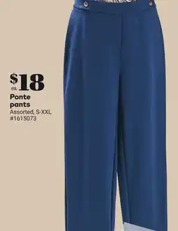 Giant Tiger Pants offer