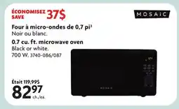 Home Hardware 0 7 cu. ft microwave oven offer
