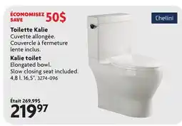 Home Hardware Kalie toilet offer