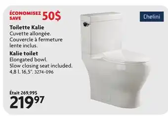 Home Hardware Kalie toilet offer