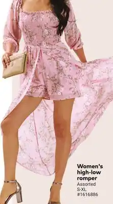 Giant Tiger Women's high-low romper offer