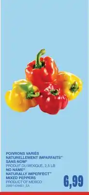 Wholesale Club POIVRONS VARIÉS NATURELLEMENT IMPARFAITSMC SANS NOM , 2,5 LB offer