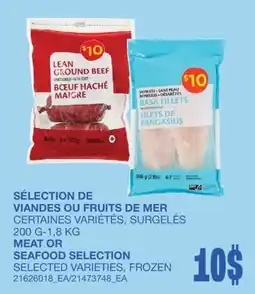 Wholesale Club SÉLECTION DE VIANDES OU FRUITS DE MER, 200 G-1,8KG offer