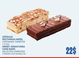Wholesale Club GÂTEAUX RECTANGULAIRES offer