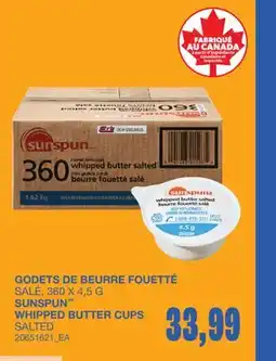 Wholesale Club GODETS DE BEURRE FOUETTÉ offer