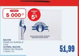 Wholesale Club BACON FRAIS OU SURGELÉ offer