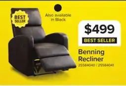 Leon's Benning Recliner offer