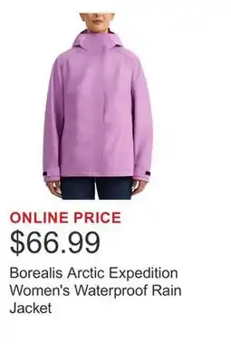 Costco Borealis Arctic Expedition Women's Waterproof Rain Jacket offer