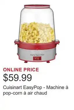 Costco Cuisinart EasyPop - Machine à pop-corn à air chaud offer