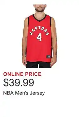 Costco NBA Men's Jersey offer