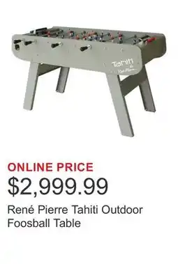 Costco René Pierre Tahiti Outdoor Foosball Table offer