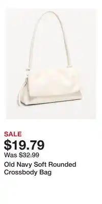 Old Navy Old Navy Soft Rounded Crossbody Bag offer