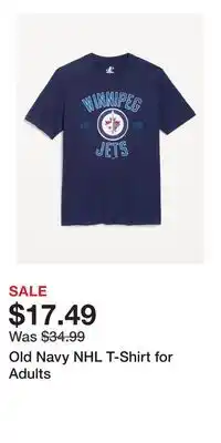 Old Navy Old Navy NHL T-Shirt for Adults offer