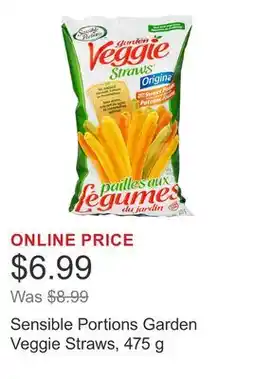 Costco Sensible Portions Garden Veggie Straws offer