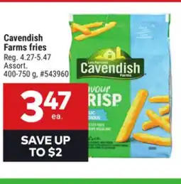Giant Tiger Cavendish Farms fries offer