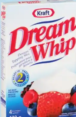 Giant Tiger Kraft Dream Whip topping mix offer