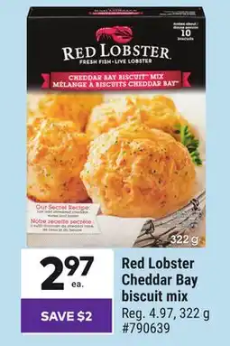 Giant Tiger Red Lobster Cheddar Bay biscuit mix offer