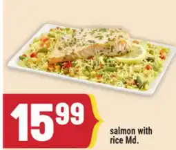 Marché Adonis salmon with rice Md offer