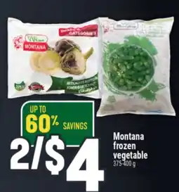 Marché Adonis Montana frozen vegetable offer