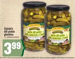 Marché Adonis Sielski's dill pickle gherkins offer