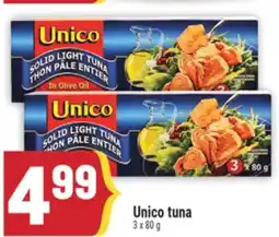 Marché Adonis Unico tuna offer
